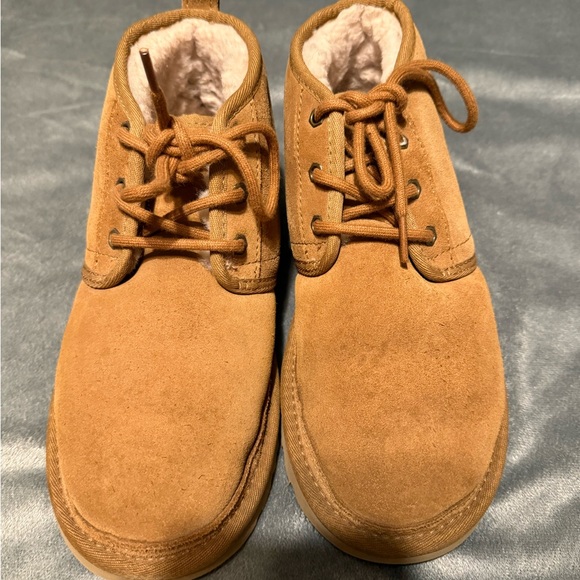 UGG Chestnut Suede Ankle Boots - Picture 3 of 3